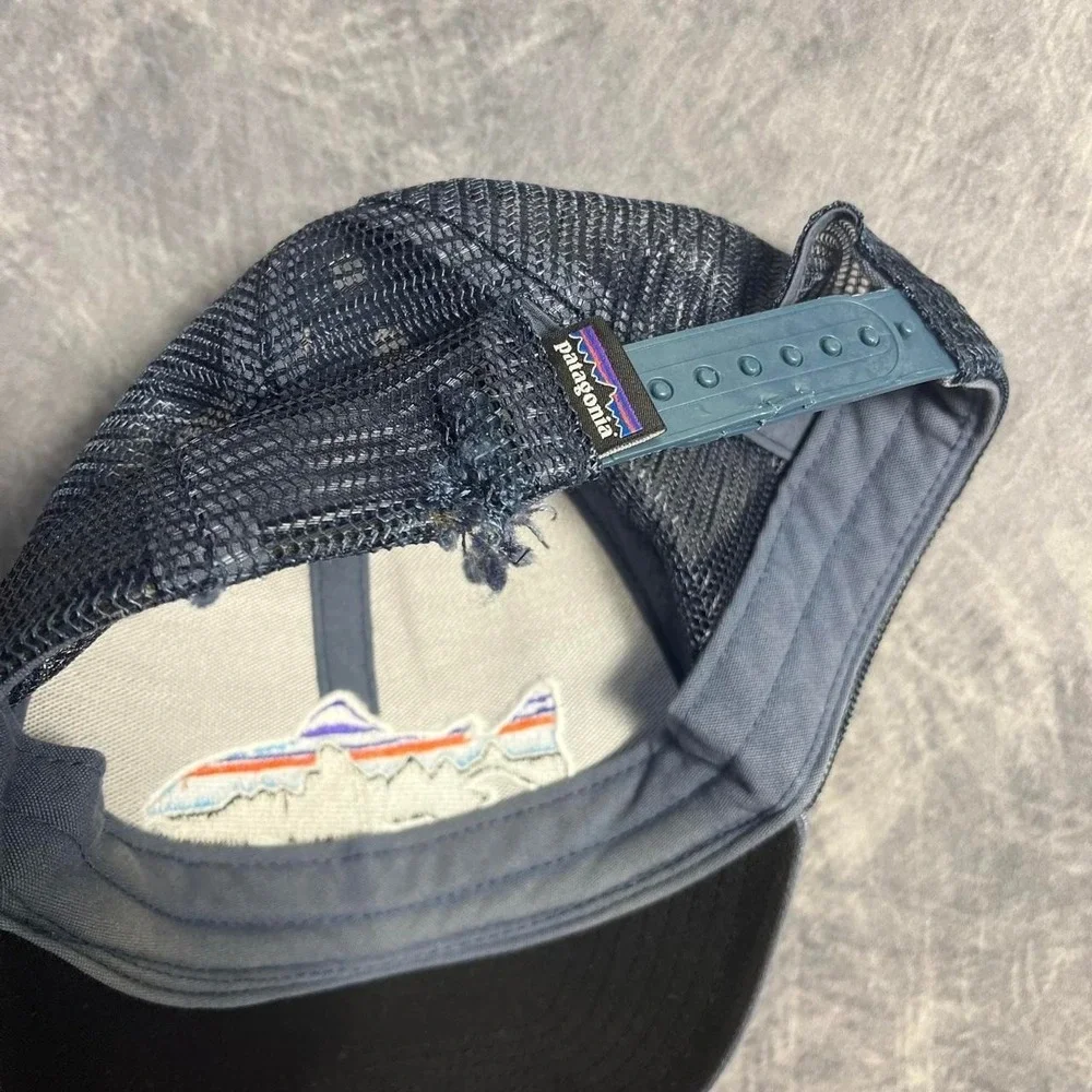 Patagonia Blue Trucker Hat